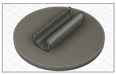 Initial model of needle grip supports